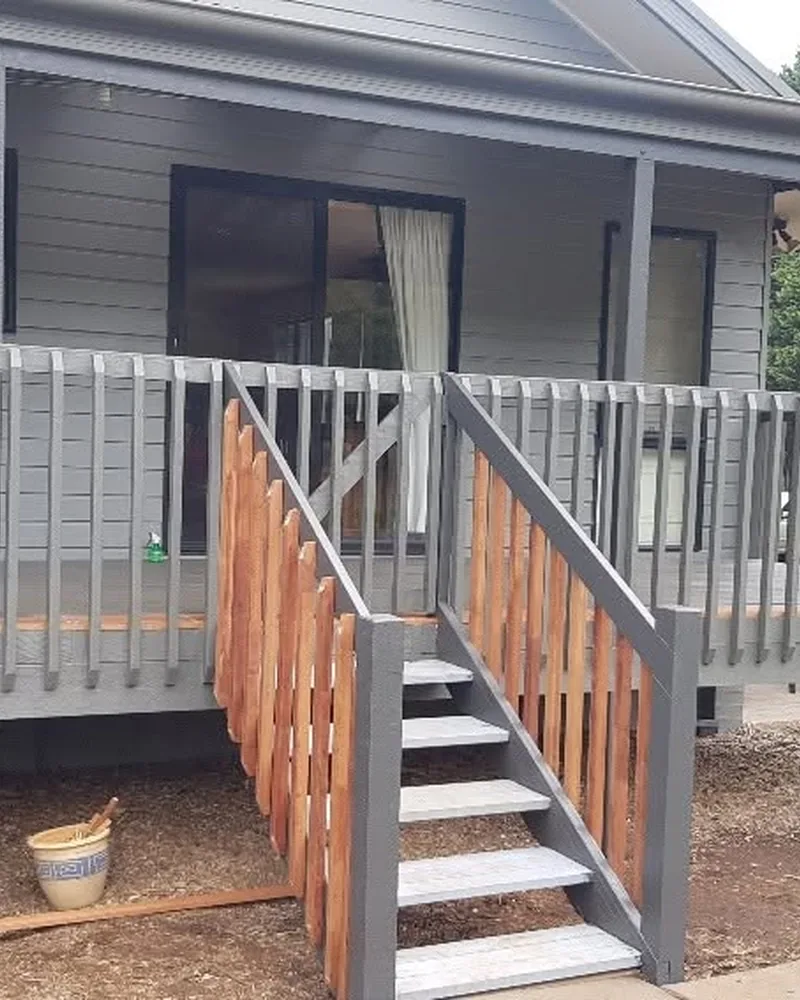 Completed painting job on a street-facing property in Dapto